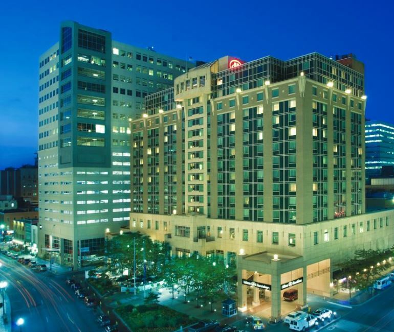 Hilton Harrisburg Near Hershey Park Buitenkant foto